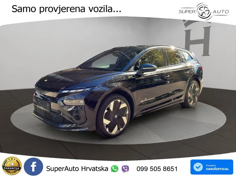 Škoda Enyaq iV RS 82 kWh (340 KS) AWD LED+GR SJED+ACC