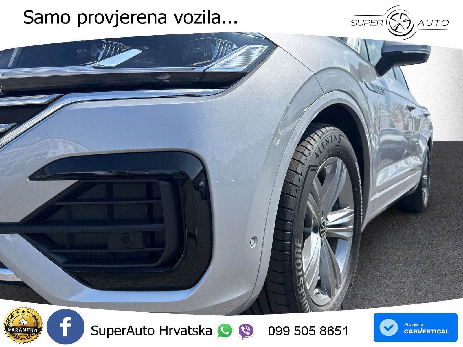 Volkswagen Touareg 3.0 V6 TDI (231 KS) 4MOTION Tiptronic R-Line ZRAČNI+ACC+GR SJED+KAM
