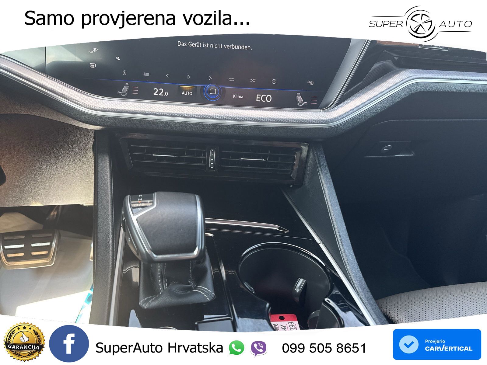 Volkswagen Touareg 3.0 V6 TDI (231 KS) 4MOTION Tiptronic R-Line ZRAČNI+ACC+GR SJED+KAM