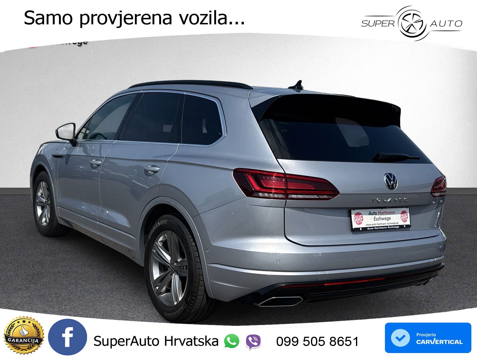 Volkswagen Touareg 3.0 V6 TDI (231 KS) 4MOTION Tiptronic R-Line ZRAČNI+ACC+GR SJED+KAM