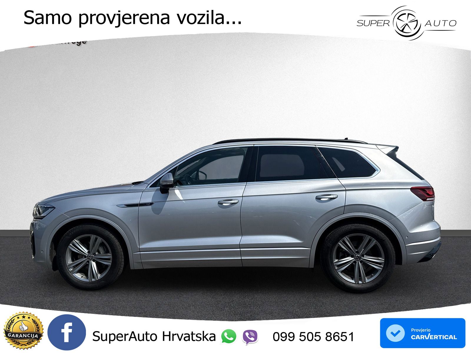 Volkswagen Touareg 3.0 V6 TDI (231 KS) 4MOTION Tiptronic R-Line ZRAČNI+ACC+GR SJED+KAM