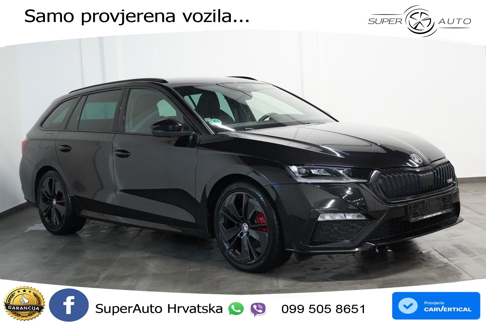 Škoda Octavia Combi RS 2.0 TDI (200 KS) DSG