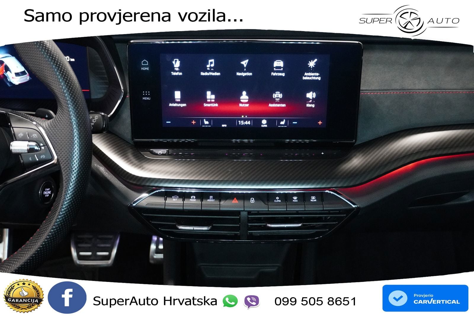 Škoda Octavia Combi RS 2.0 TDI (200 KS) DSG