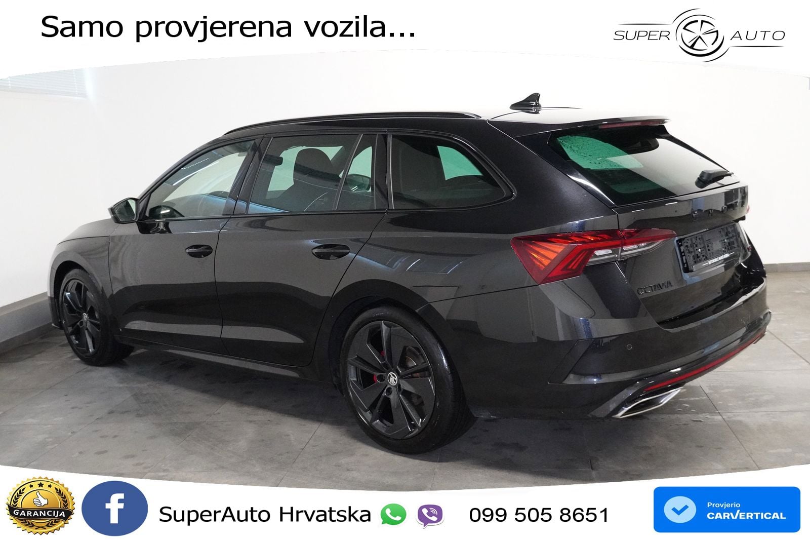 Škoda Octavia Combi RS 2.0 TDI (200 KS) DSG