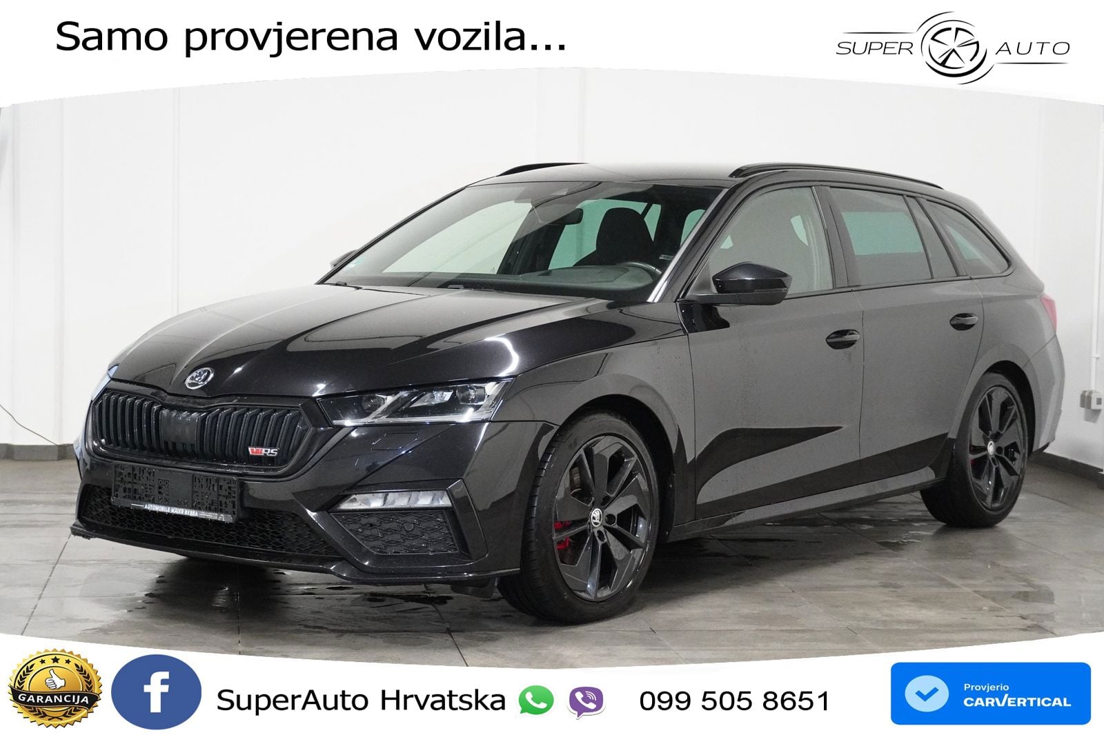 Škoda Octavia Combi RS 2.0 TDI (200 KS) DSG