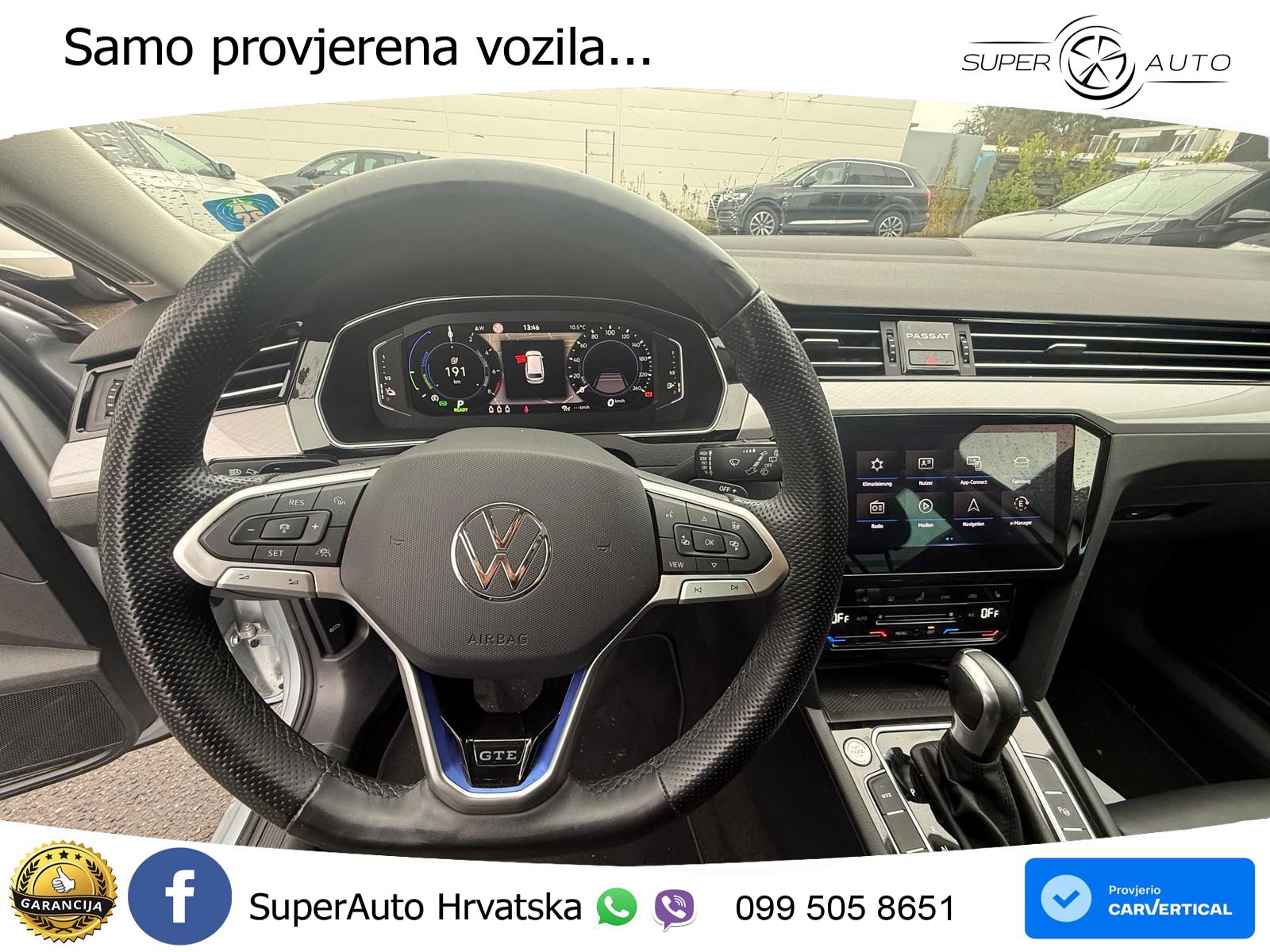Volkswagen Passat Variant GTE 1.4 TSI (218 KS) DSG LED+GR SJED+ACC