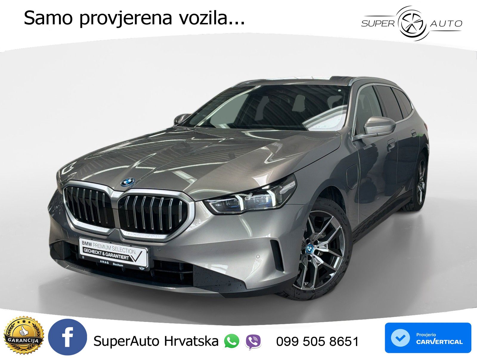 BMW 530e Touring (299 KS) Steptronic LED+GR SJED+ACC