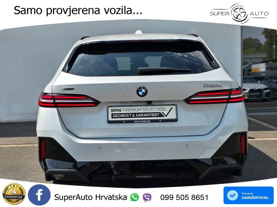 BMW 520d Touring (197 KS) xDrive Steptronic M Sport LED+GR SJED+ACC