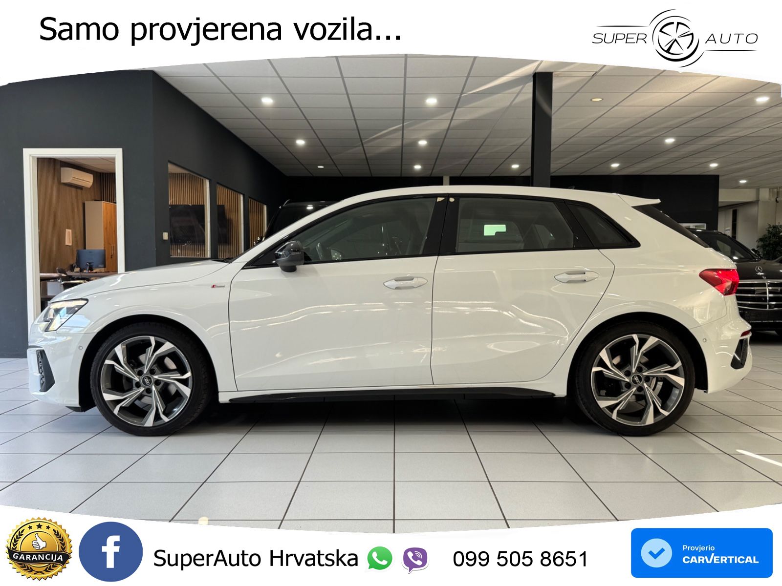Audi A3 35 TDI (150 KS) S line LED+GR SJED+ACC