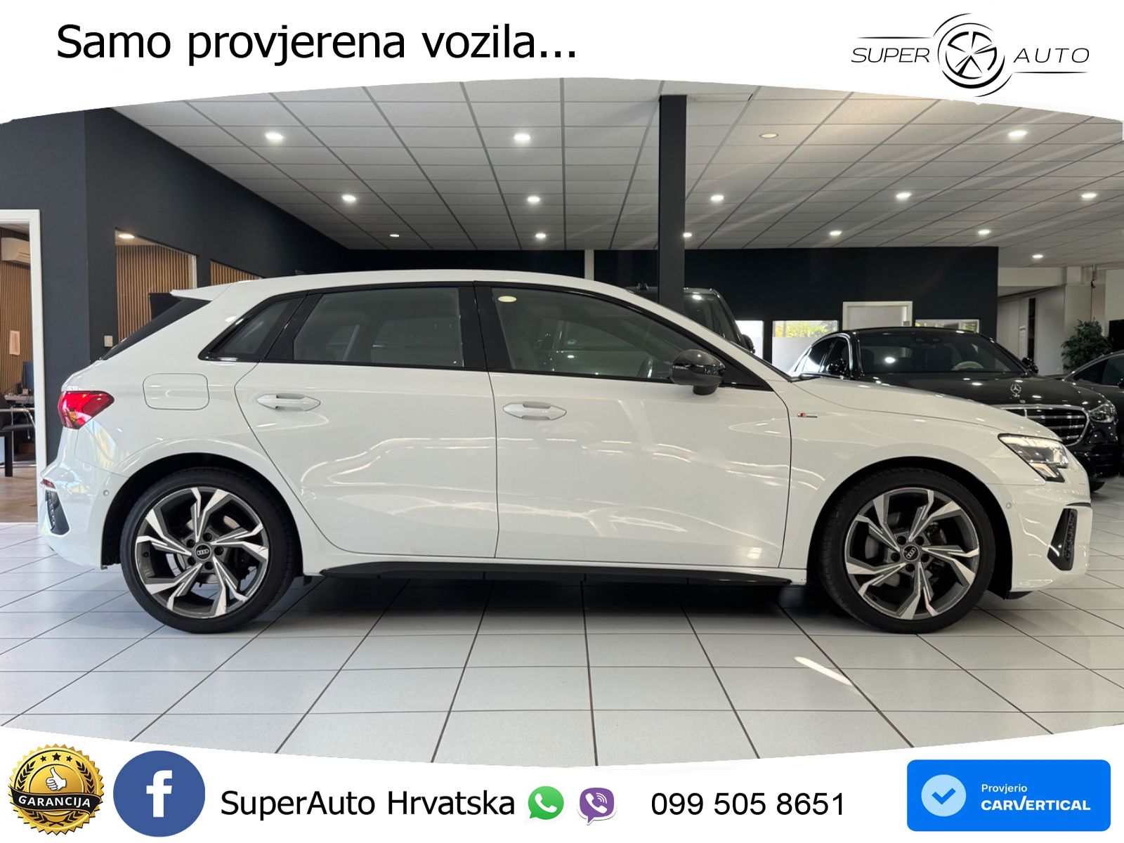 Audi A3 35 TDI (150 KS) S line LED+GR SJED+ACC