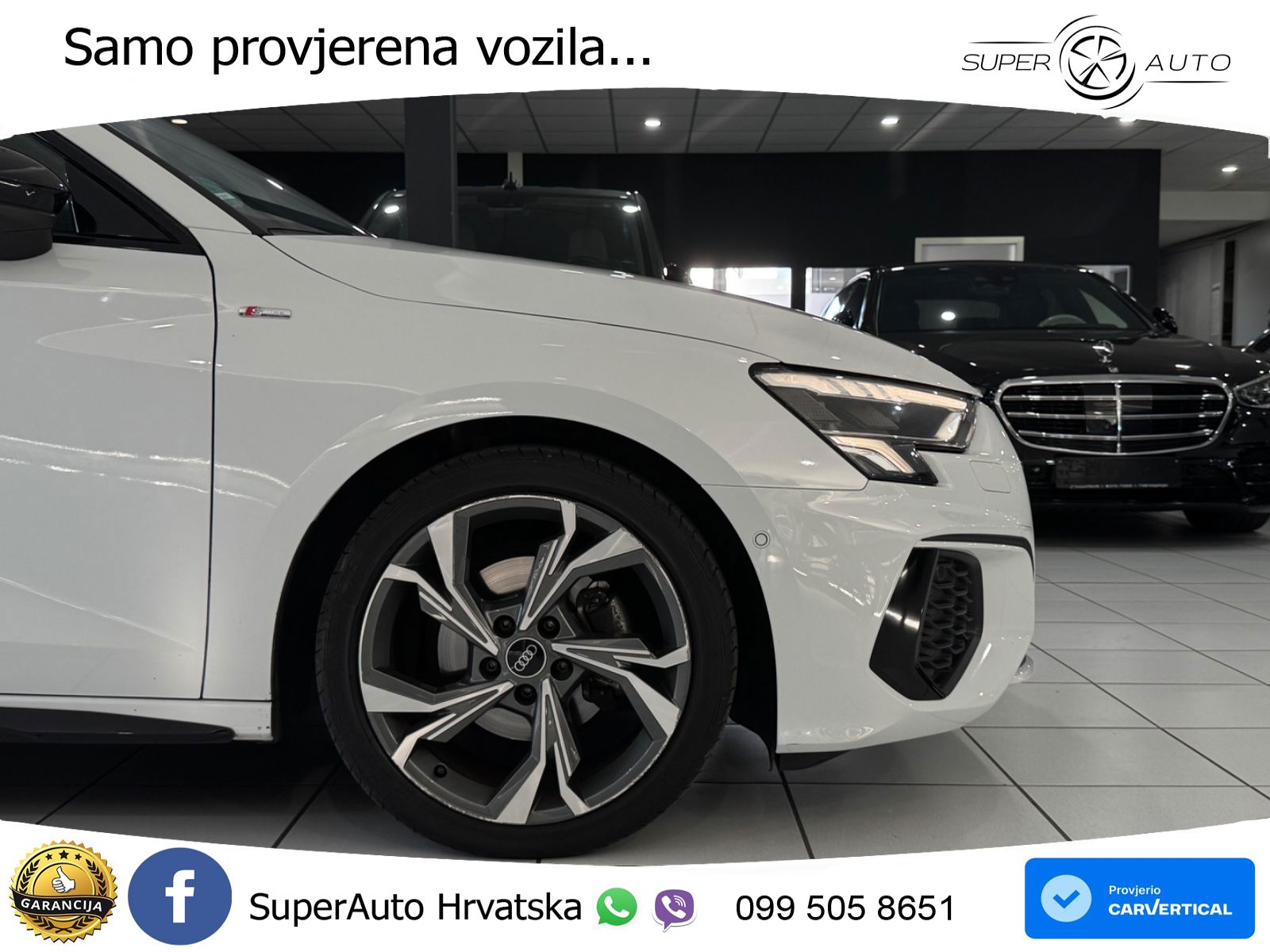 Audi A3 35 TDI (150 KS) S line LED+GR SJED+ACC