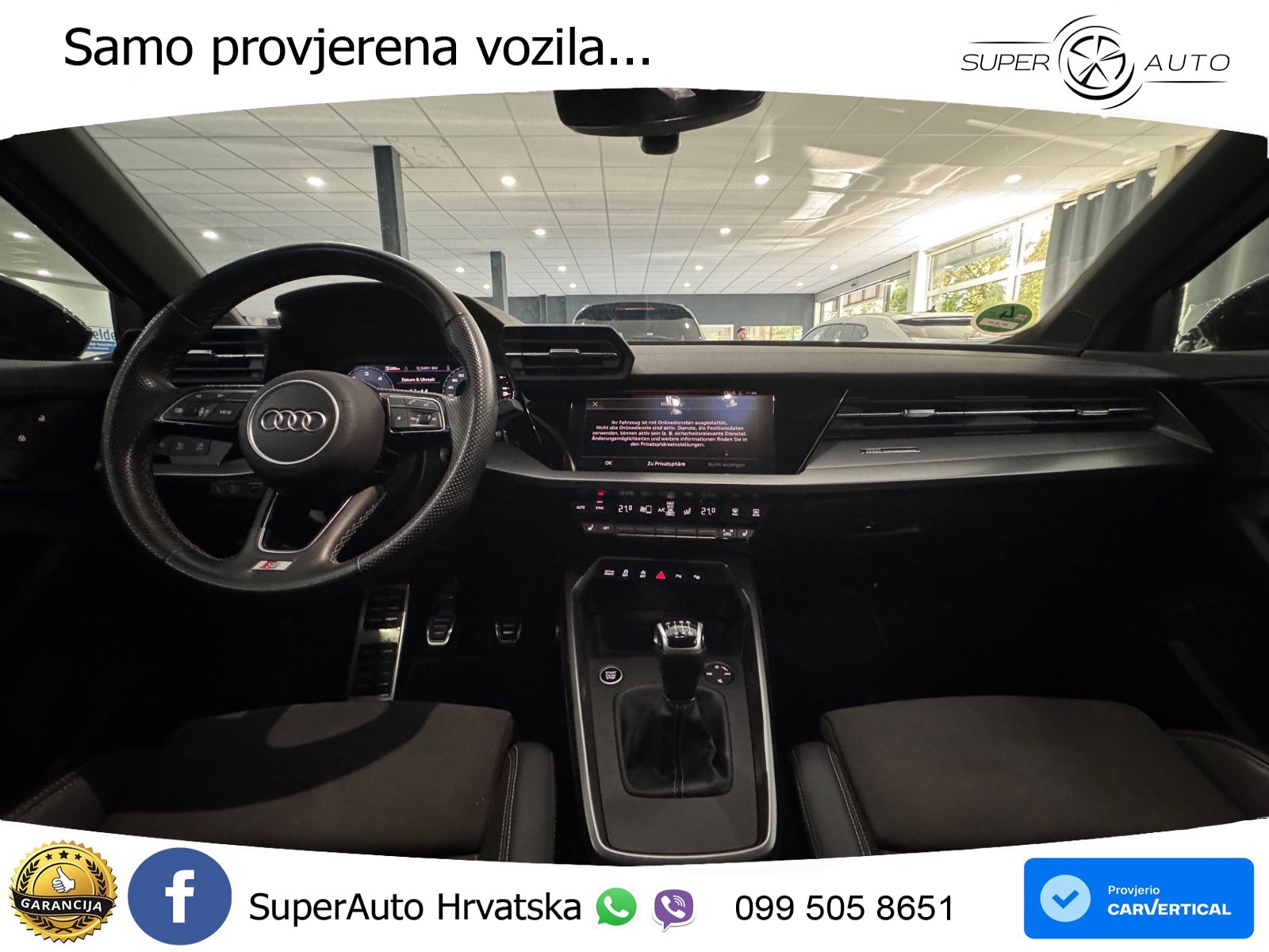 Audi A3 35 TDI (150 KS) S line LED+GR SJED+ACC