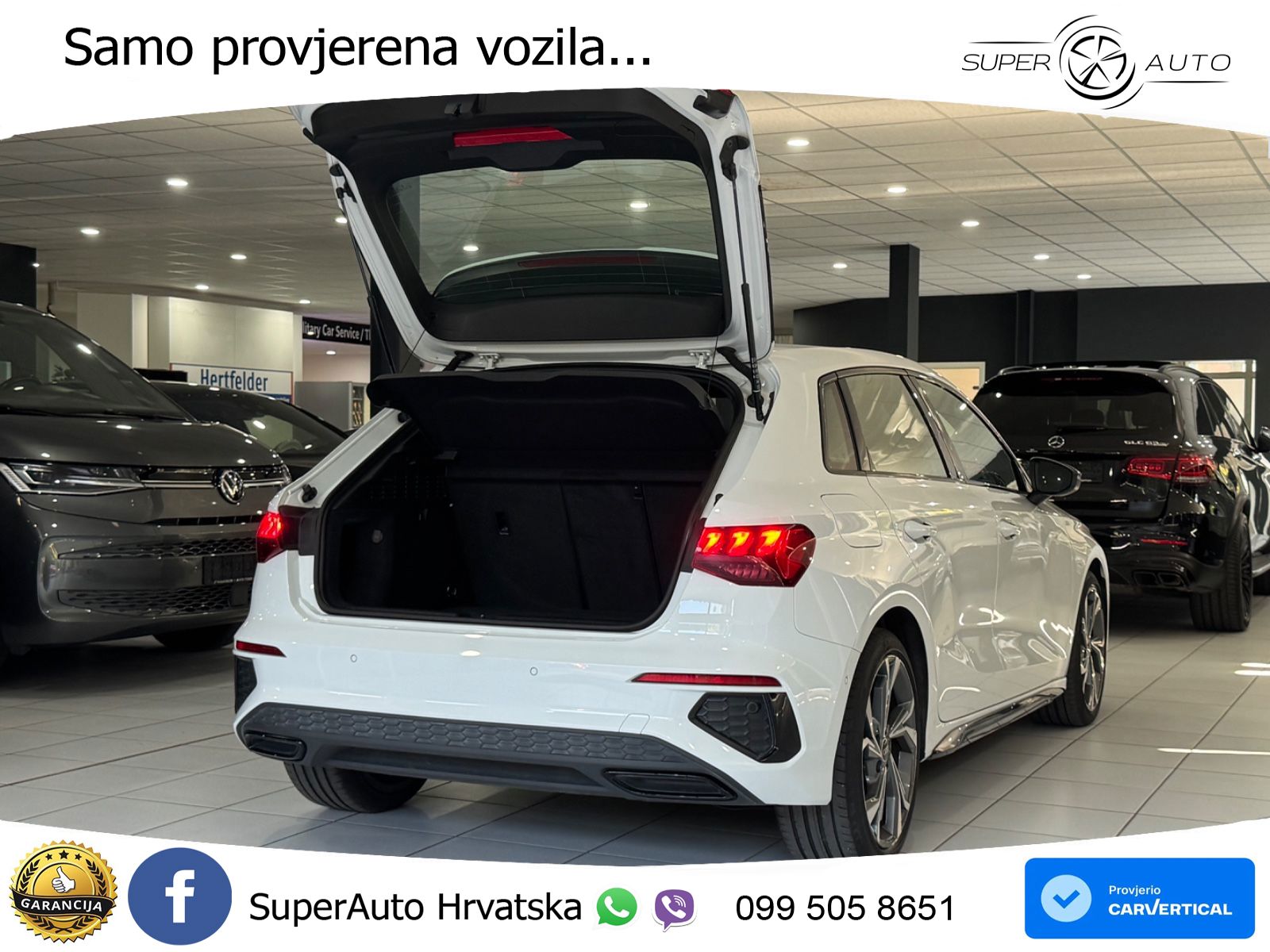 Audi A3 35 TDI (150 KS) S line LED+GR SJED+ACC