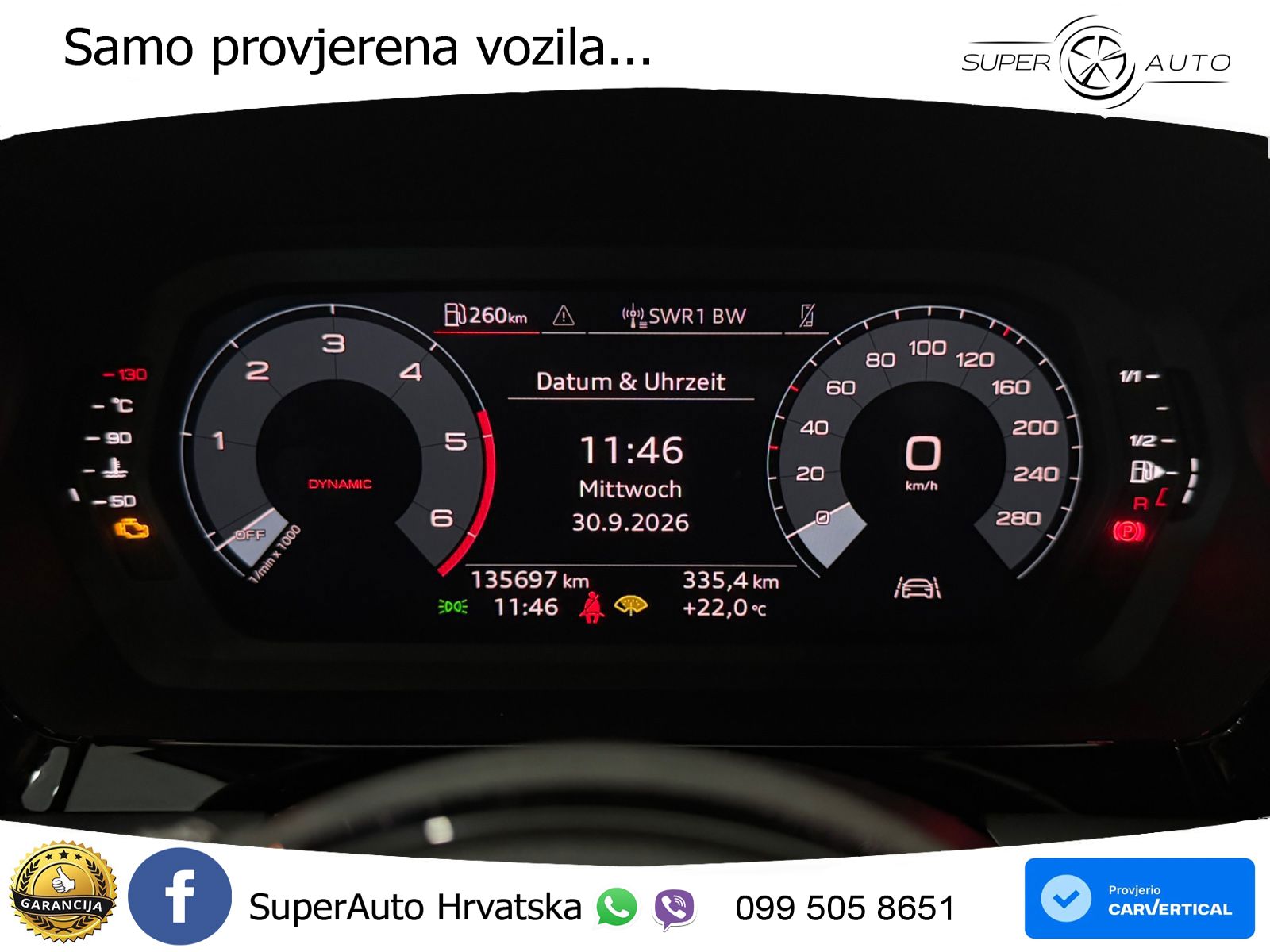 Audi A3 35 TDI (150 KS) S line LED+GR SJED+ACC