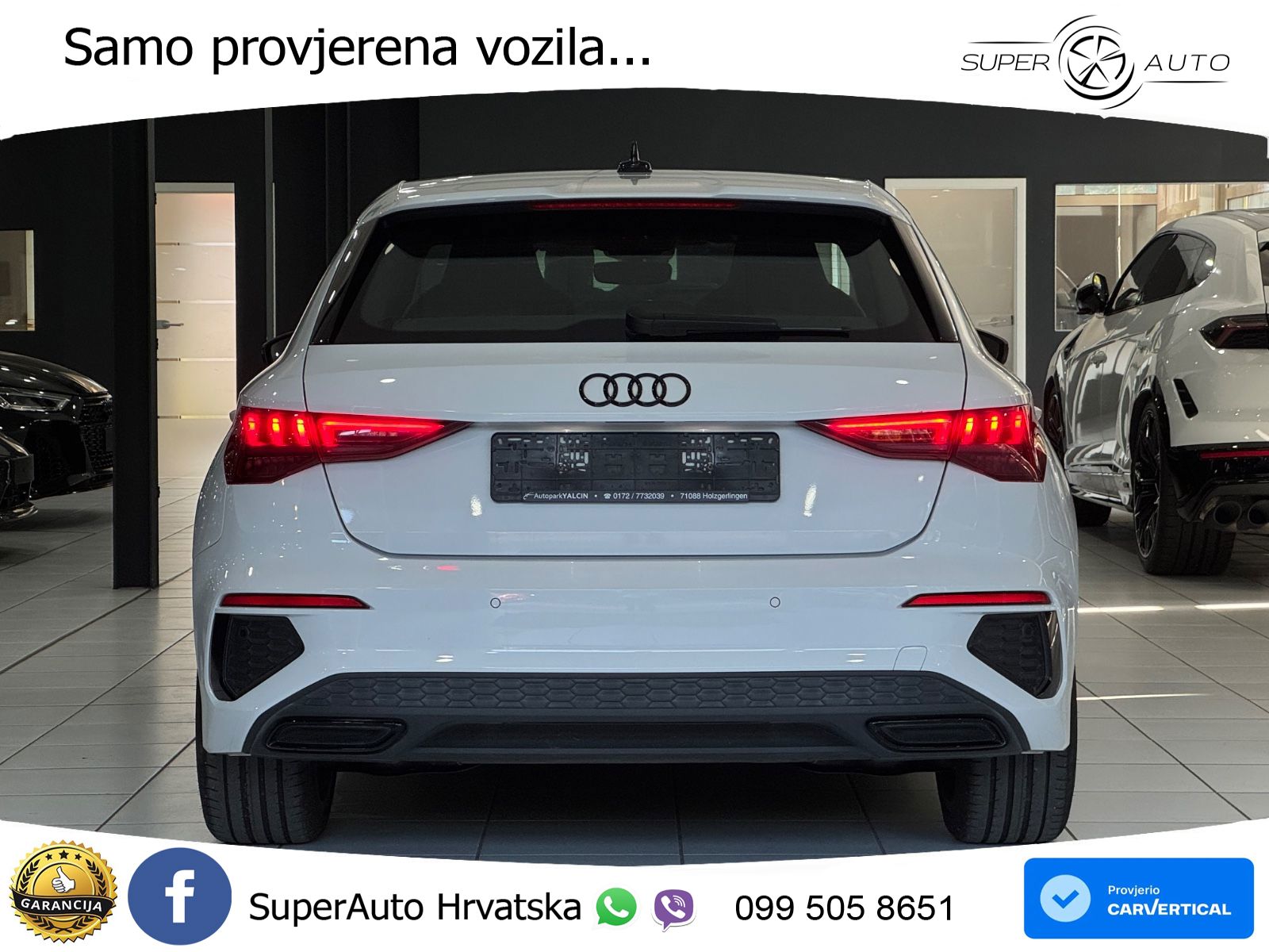 Audi A3 35 TDI (150 KS) S line LED+GR SJED+ACC
