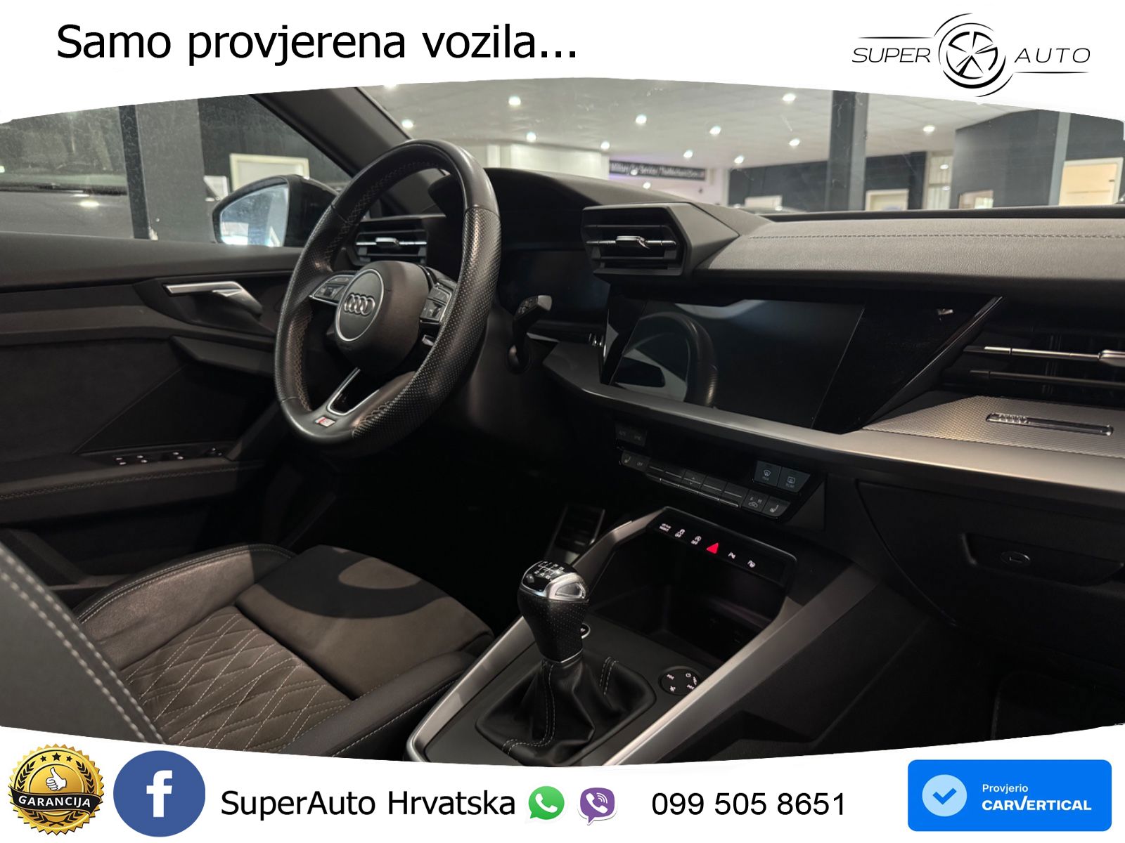 Audi A3 35 TDI (150 KS) S line LED+GR SJED+ACC