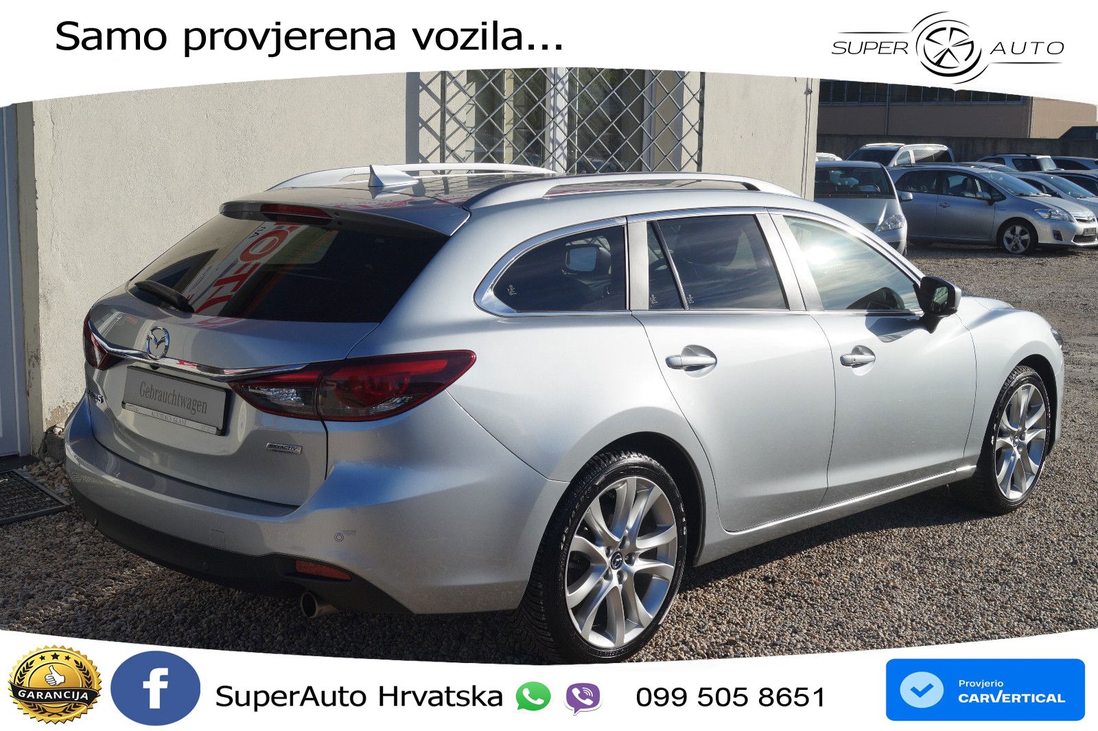Mazda 6 Sport Combi 2.0 SKYACTIV-G (165 KS) LED+GR SJED+ACC