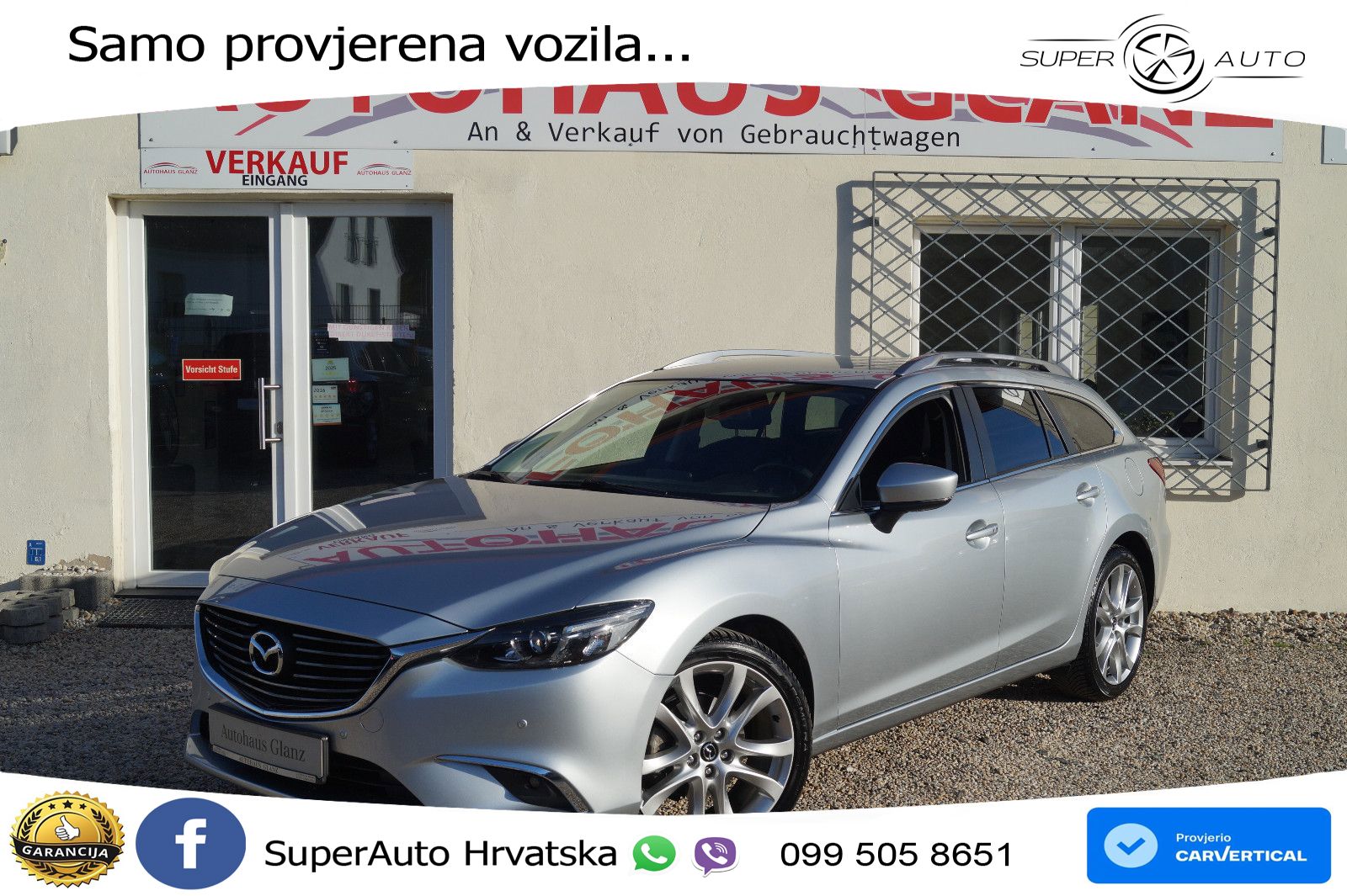 Mazda 6 Sport Combi 2.0 SKYACTIV-G (165 KS) LED+GR SJED+ACC