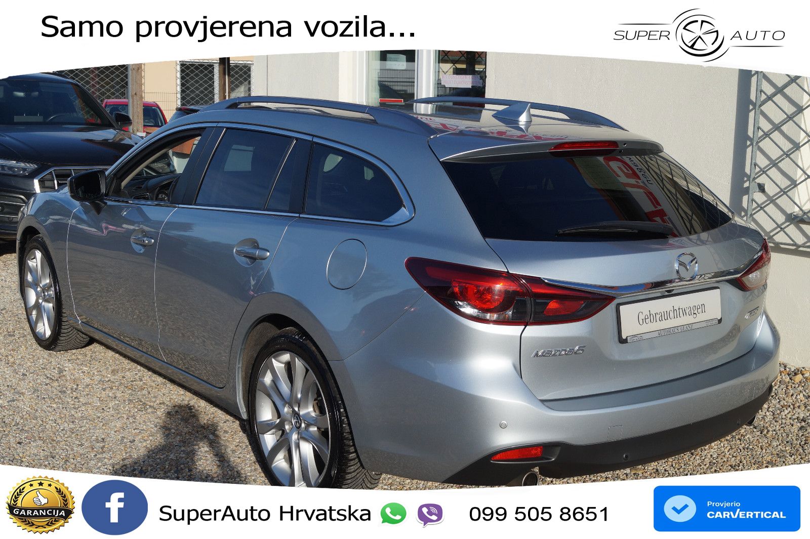 Mazda 6 Sport Combi 2.0 SKYACTIV-G (165 KS) LED+GR SJED+ACC