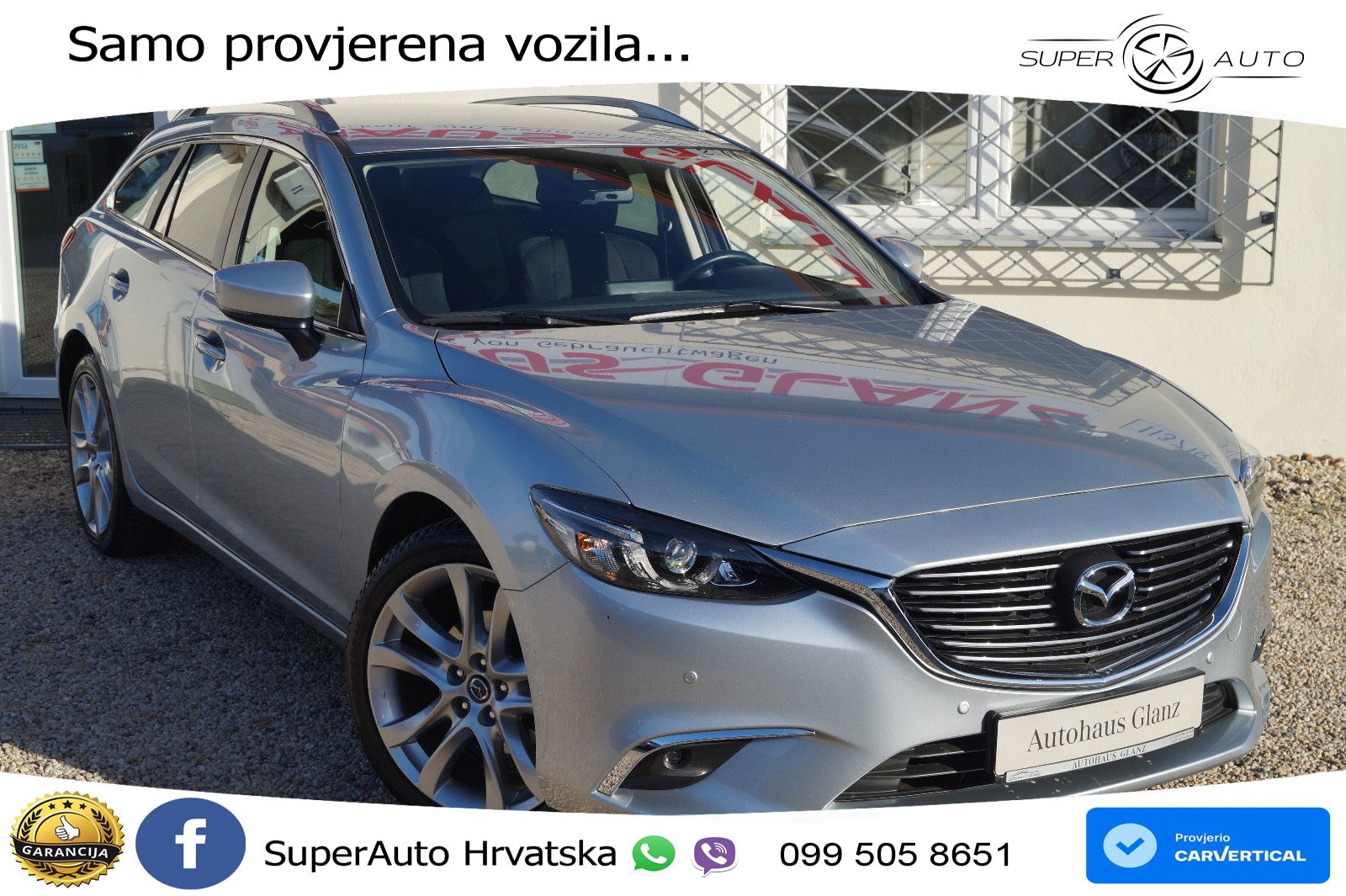 Mazda 6 Sport Combi 2.0 SKYACTIV-G (165 KS) LED+GR SJED+ACC