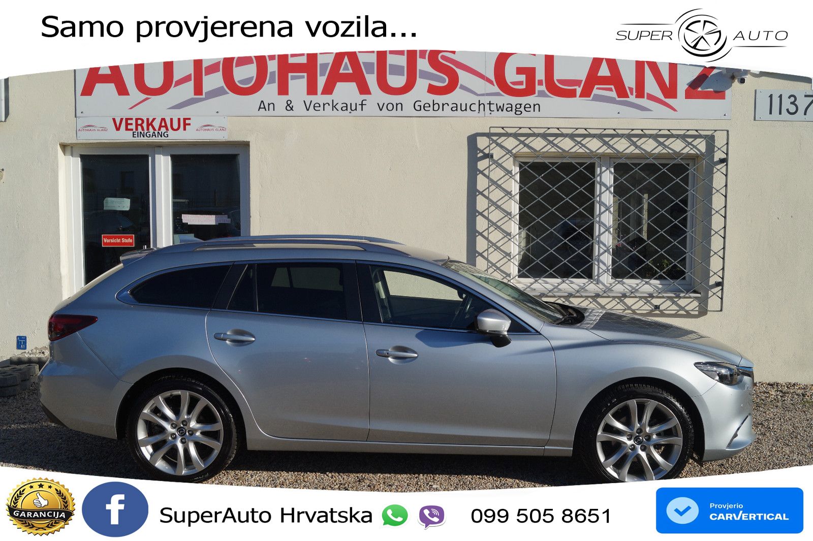 Mazda 6 Sport Combi 2.0 SKYACTIV-G (165 KS) LED+GR SJED+ACC