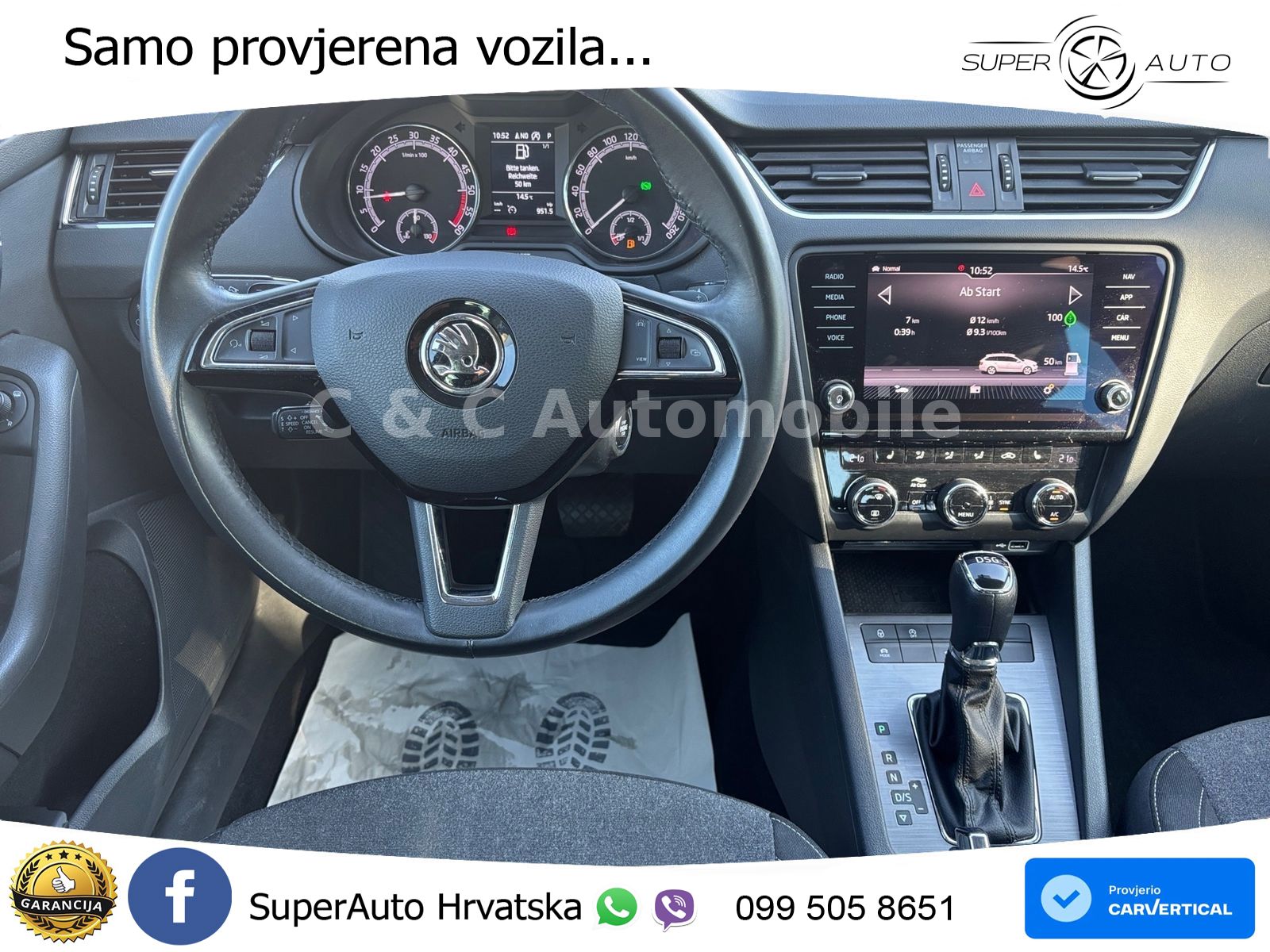 Škoda Octavia Combi 2.0 TDI (150 KS) DSG LED+GR SJED+ACC