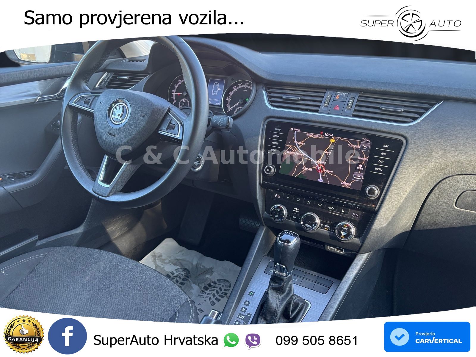Škoda Octavia Combi 2.0 TDI (150 KS) DSG LED+GR SJED+ACC
