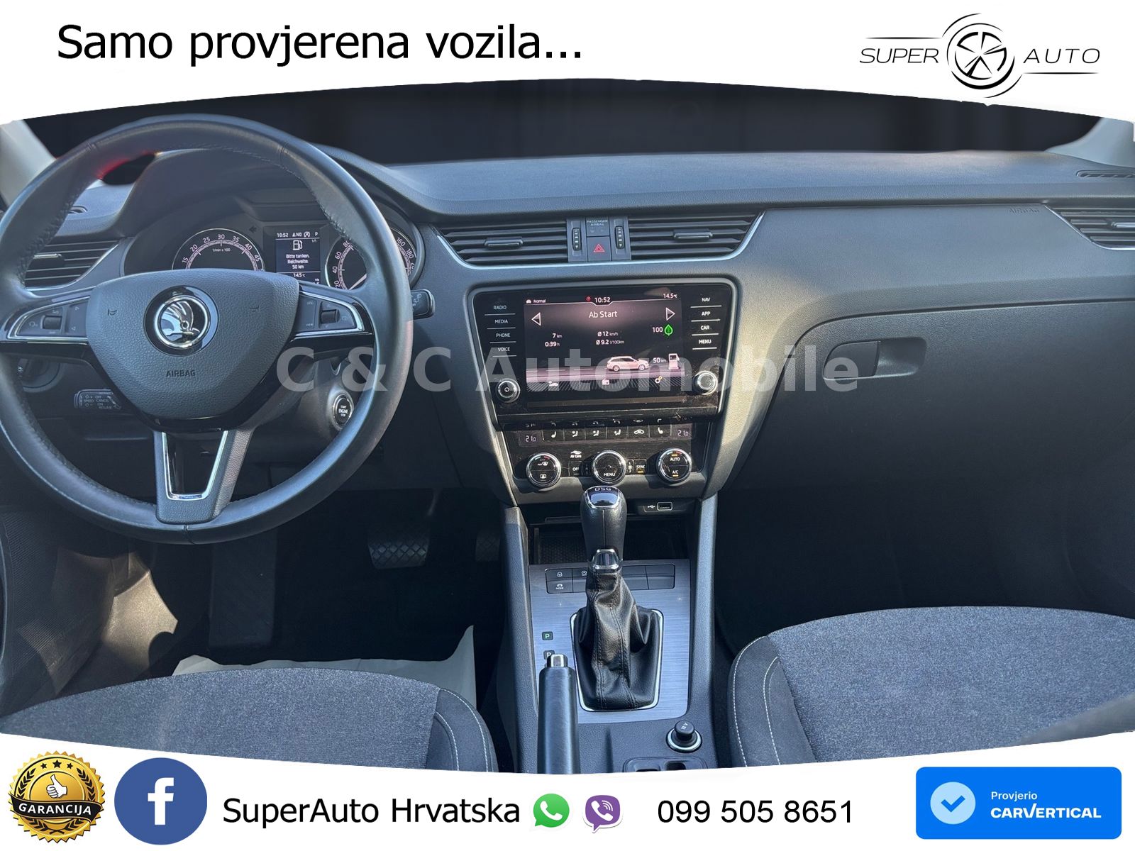 Škoda Octavia Combi 2.0 TDI (150 KS) DSG LED+GR SJED+ACC