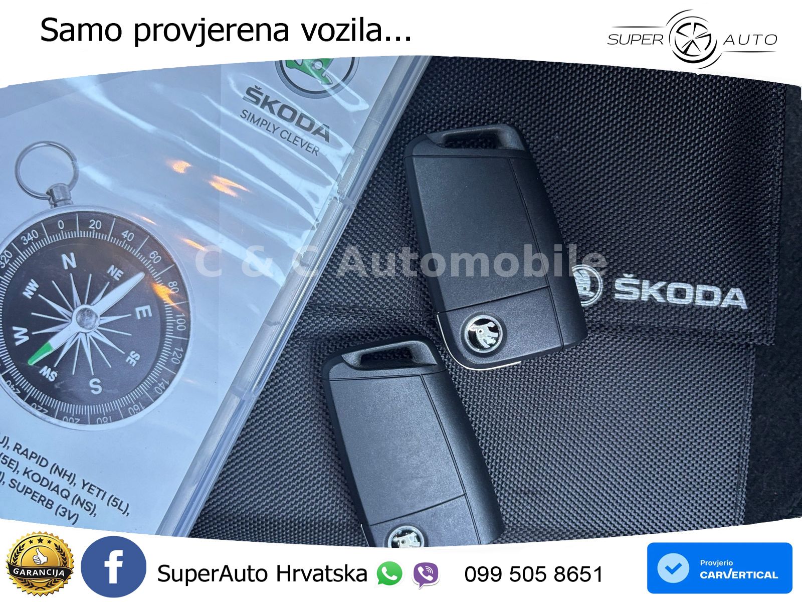 Škoda Octavia Combi 2.0 TDI (150 KS) DSG LED+GR SJED+ACC