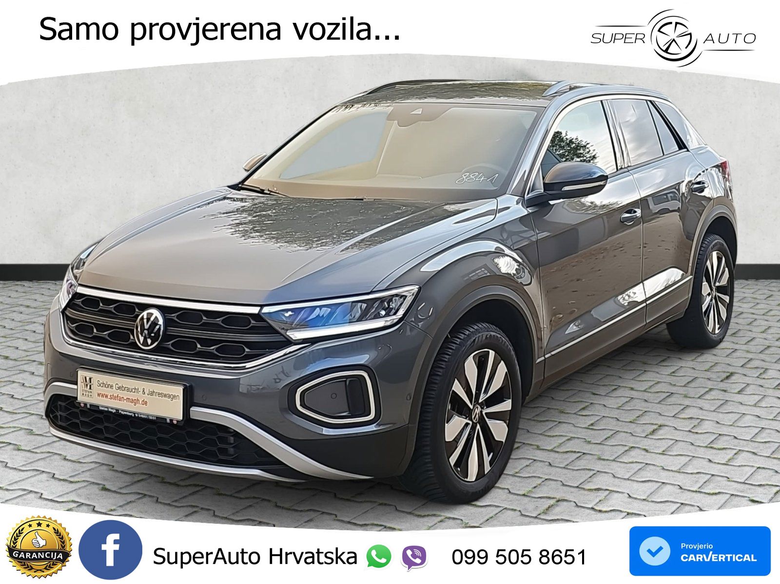 Volkswagen T-Roc 1.5 TSI (150 KS) DSG LED+GR SJED+ACC