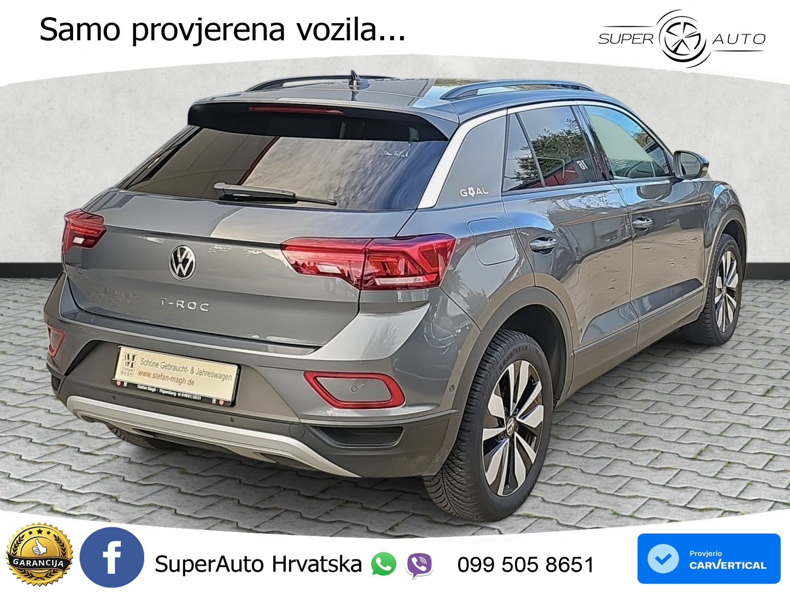 Volkswagen T-Roc 1.5 TSI (150 KS) DSG LED+GR SJED+ACC