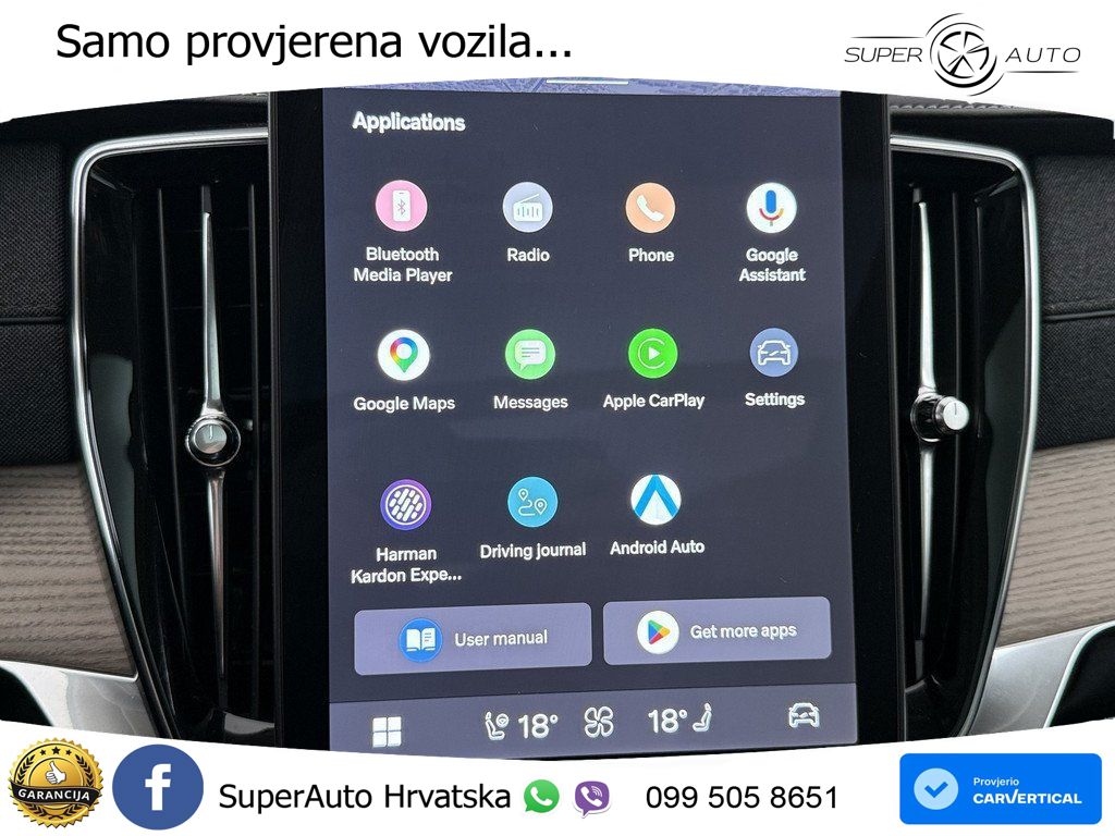 Volvo XC90 2.0 T8 AWD Automatic ACC+HEAD+4xGR SJED+360+PANO