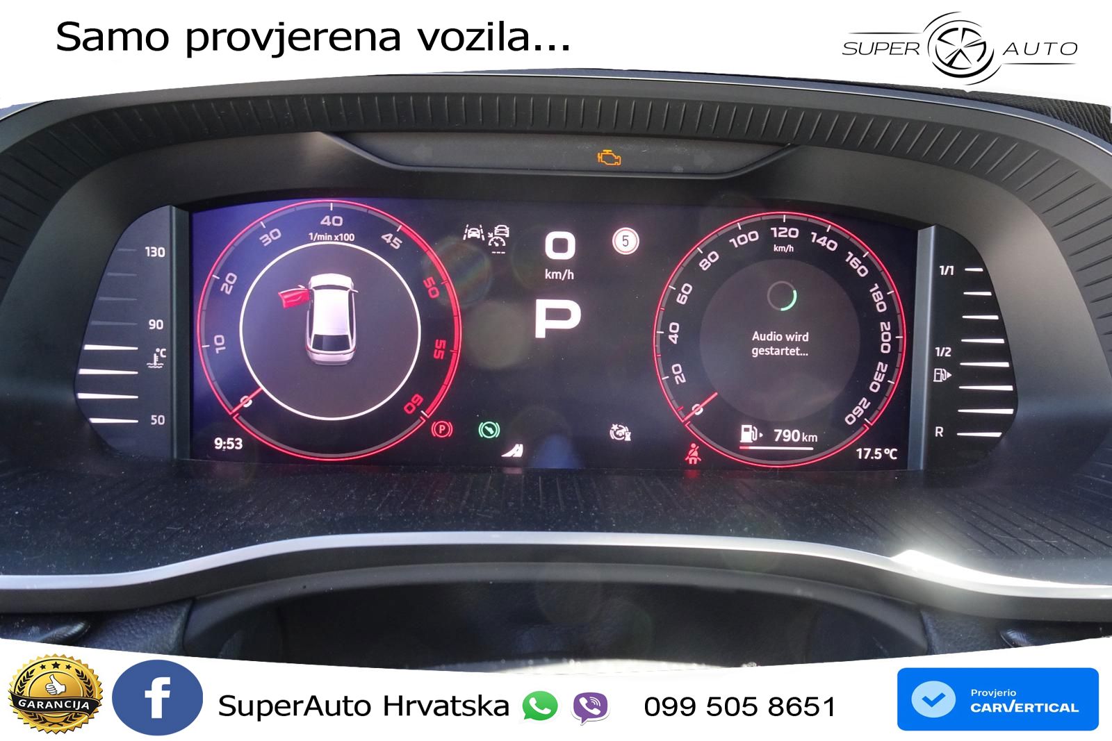 Škoda Octavia Combi 2.0 TDI (150 KS) DSG SportLine LED+GR SJED+ACC