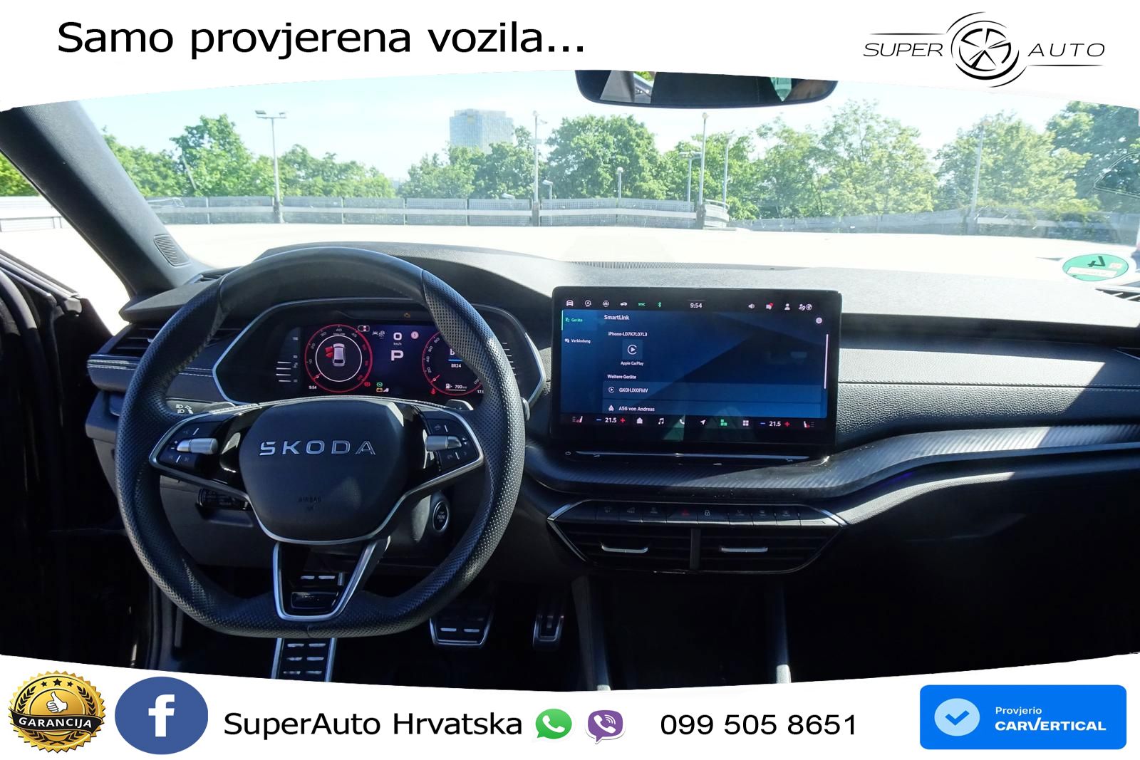 Škoda Octavia Combi 2.0 TDI (150 KS) DSG SportLine LED+GR SJED+ACC