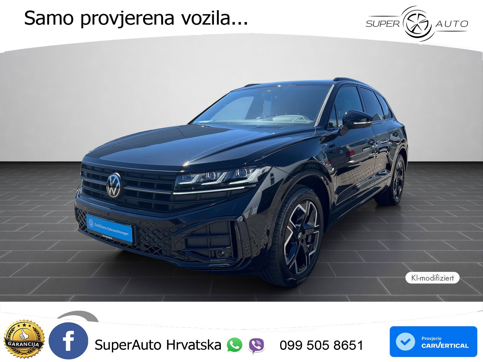 Volkswagen Touareg 3.0 V6 TDI (286 KS) 4MOTION Tiptronic ZRAČNI+ACC+GR SJED+KAM+PANO