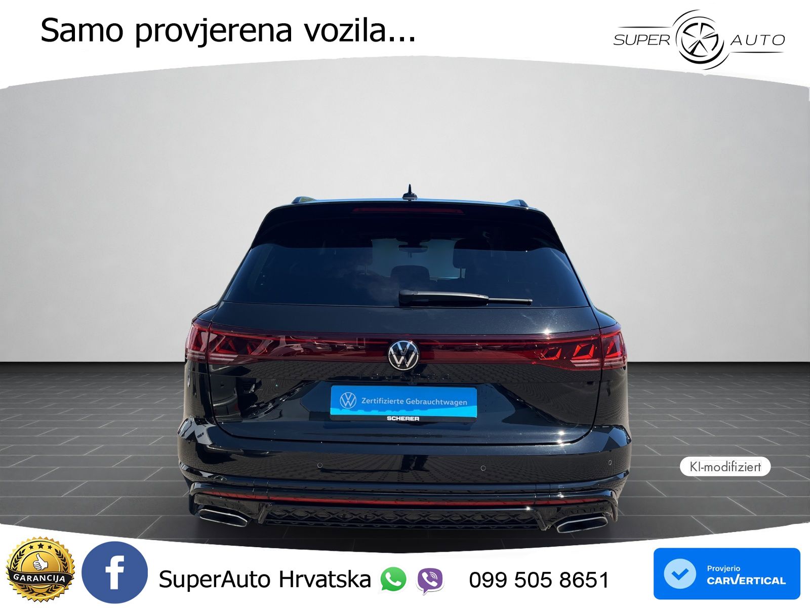Volkswagen Touareg 3.0 V6 TDI (286 KS) 4MOTION Tiptronic ZRAČNI+ACC+GR SJED+KAM+PANO