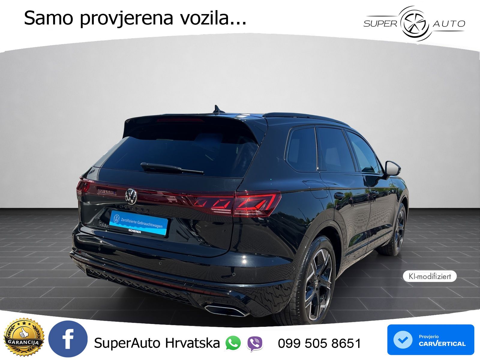 Volkswagen Touareg 3.0 V6 TDI (286 KS) 4MOTION Tiptronic ZRAČNI+ACC+GR SJED+KAM+PANO