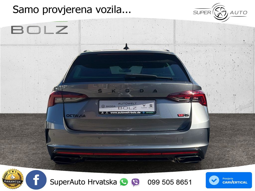 Škoda Octavia Combi RS 2.0 TSI (245 KS) DSG LED+GR SJED+ACC