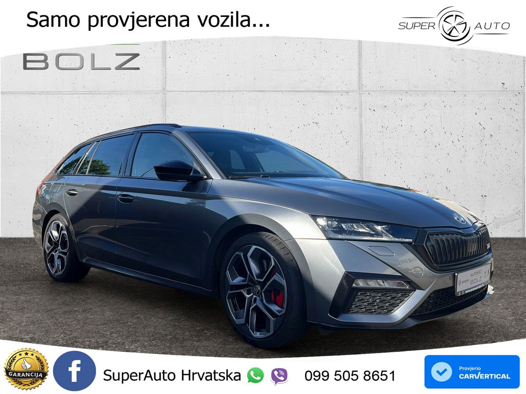 Škoda Octavia Combi RS 2.0 TSI (245 KS) DSG LED+GR SJED+ACC