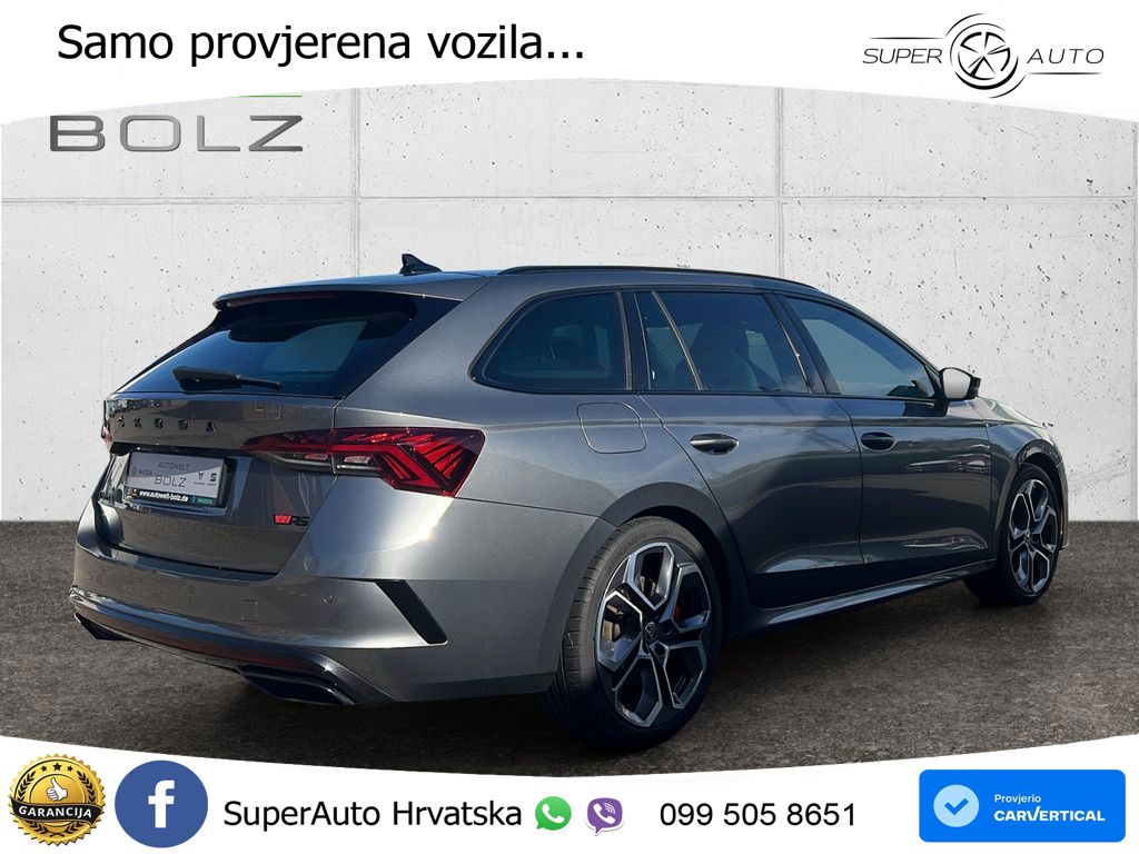 Škoda Octavia Combi RS 2.0 TSI (245 KS) DSG LED+GR SJED+ACC