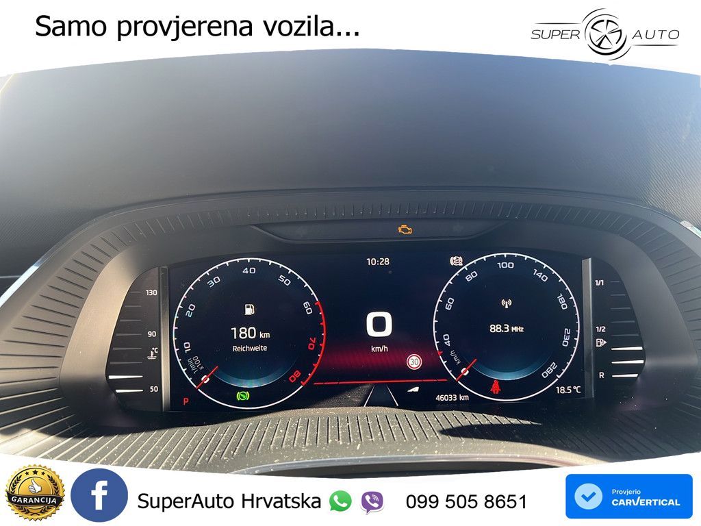 Škoda Octavia Combi RS 2.0 TSI (245 KS) DSG LED+GR SJED+ACC