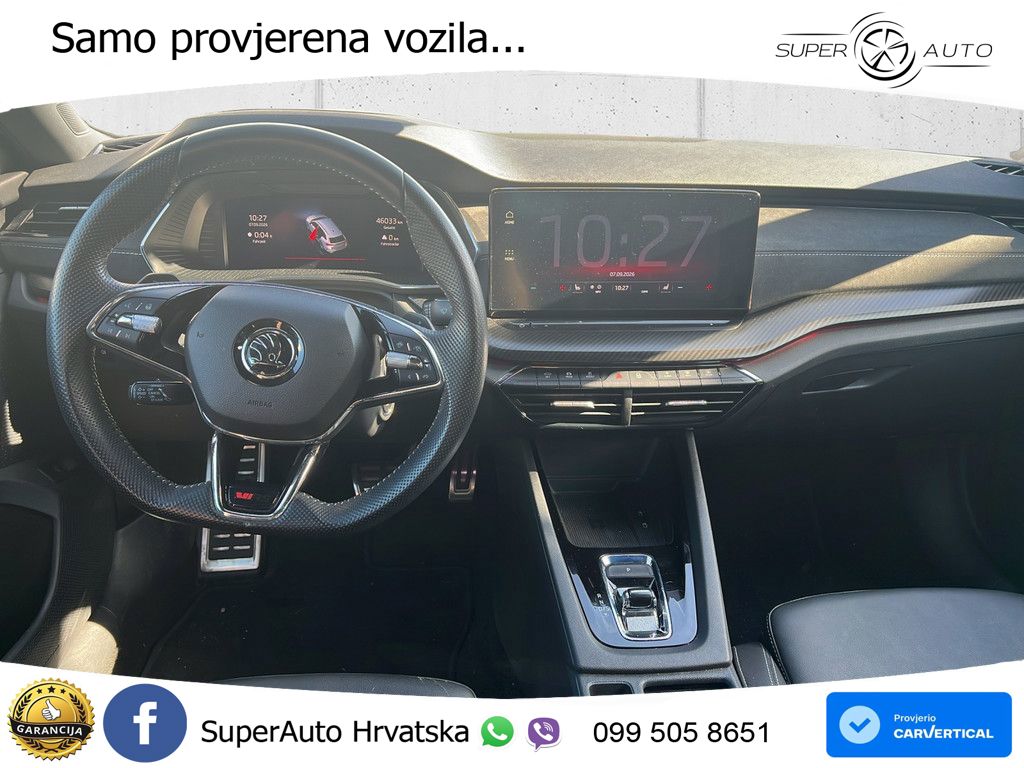 Škoda Octavia Combi RS 2.0 TSI (245 KS) DSG LED+GR SJED+ACC