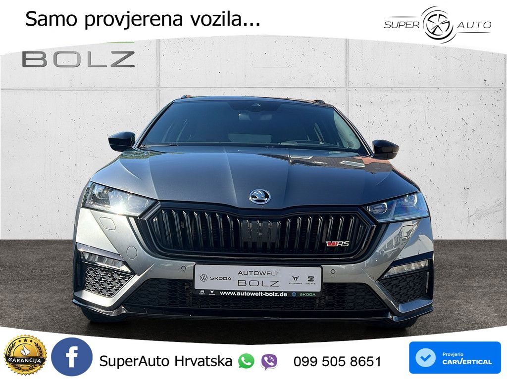 Škoda Octavia Combi RS 2.0 TSI (245 KS) DSG LED+GR SJED+ACC