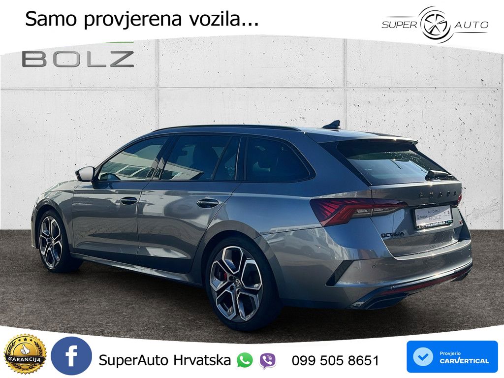 Škoda Octavia Combi RS 2.0 TSI (245 KS) DSG LED+GR SJED+ACC