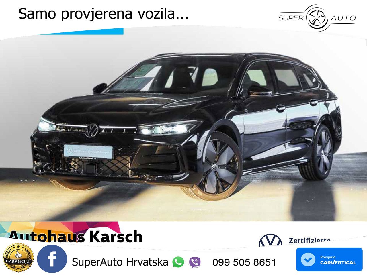 Volkswagen Passat Variant 2.0 TDI (193 KS) 4MOTION DSG R-Line MATRIX+GR SJED+KAM