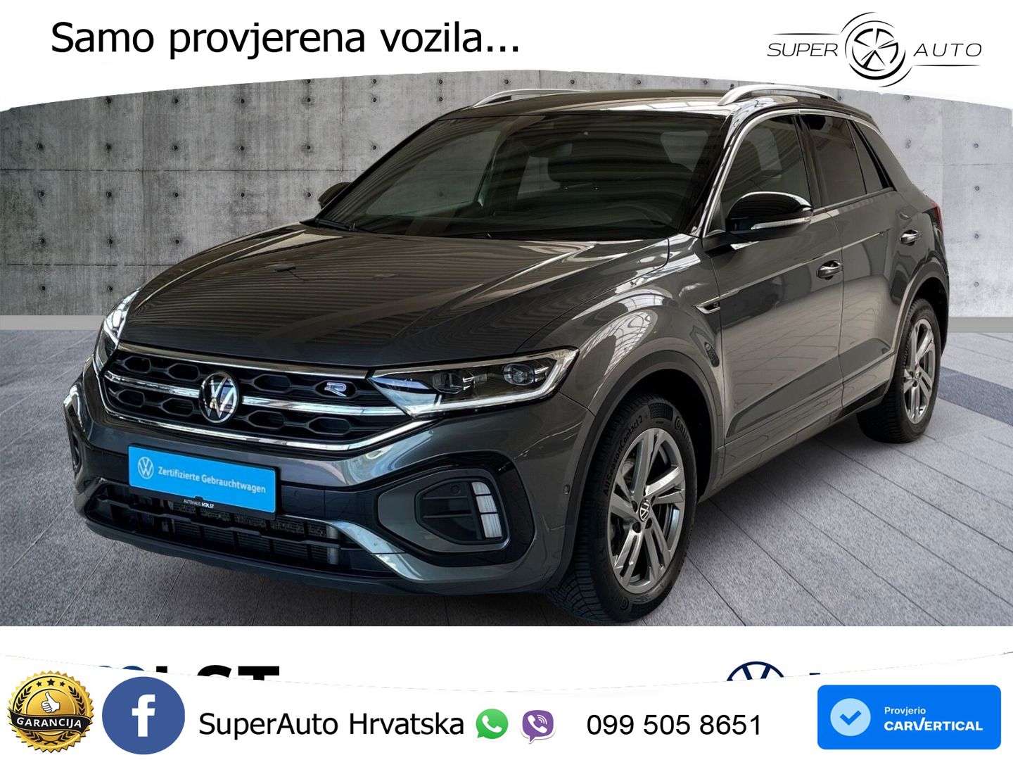 Volkswagen T-Roc 1.5 TSI (150 KS) DSG LED+GR SJED+ACC