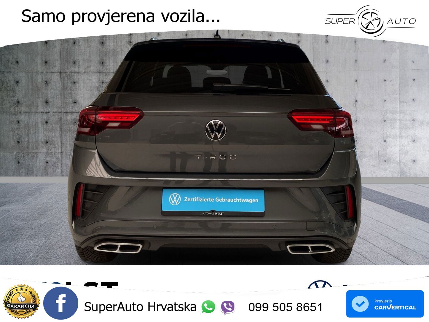 Volkswagen T-Roc 1.5 TSI (150 KS) DSG LED+GR SJED+ACC