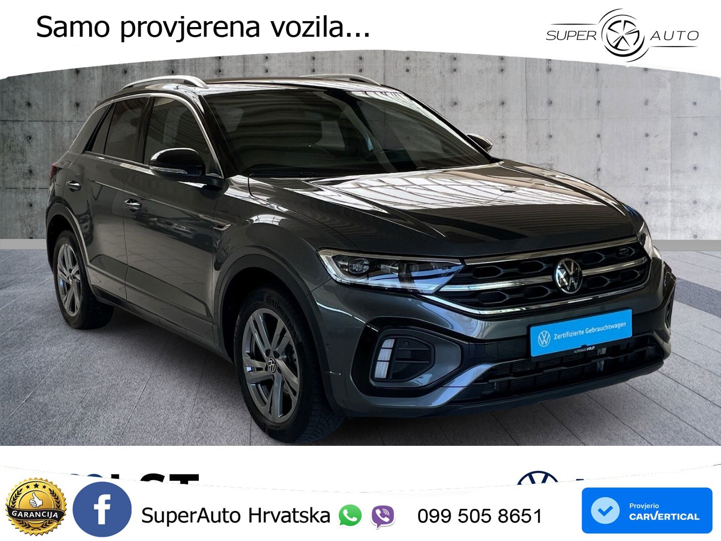 Volkswagen T-Roc 1.5 TSI (150 KS) DSG LED+GR SJED+ACC