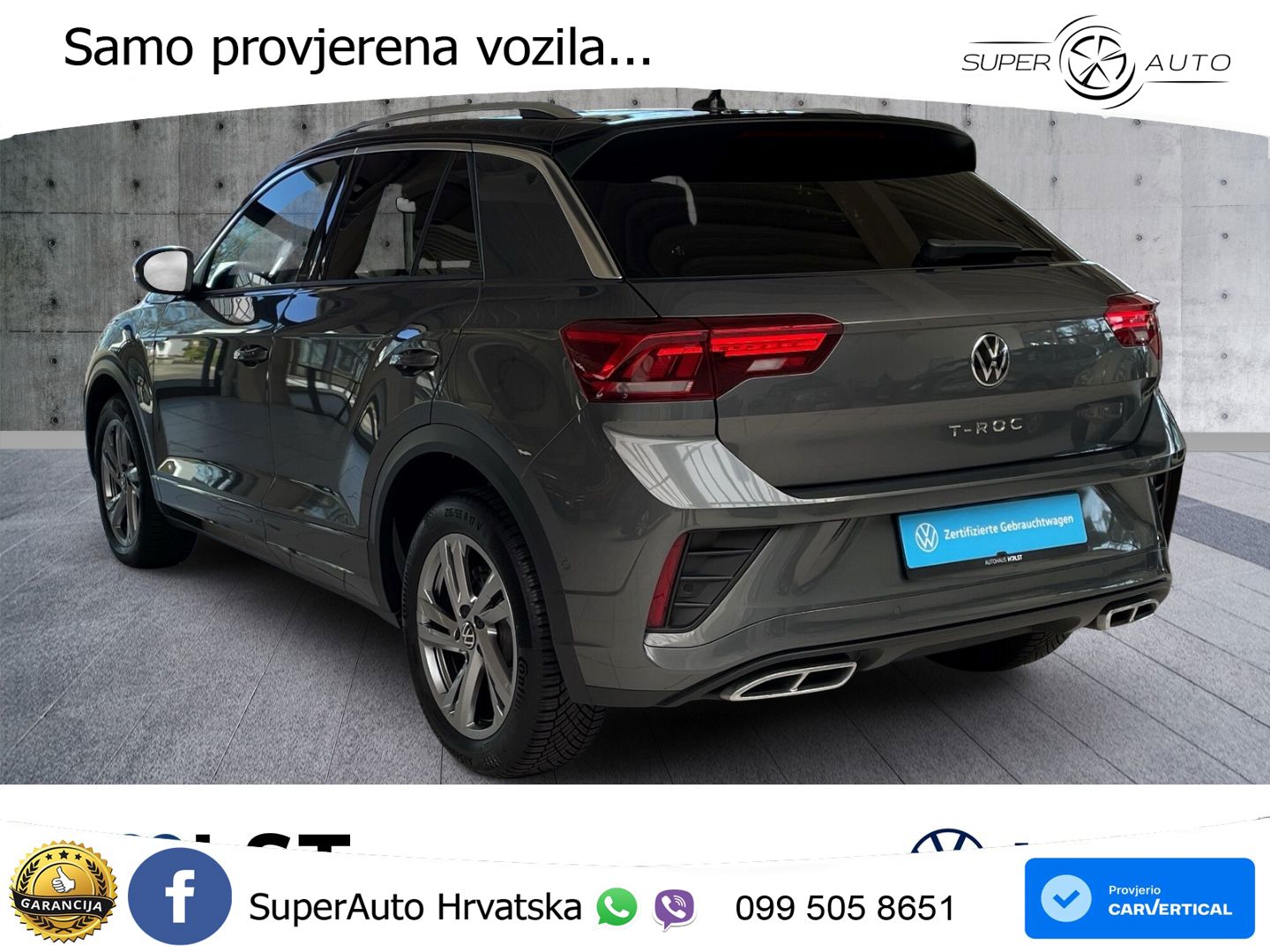 Volkswagen T-Roc 1.5 TSI (150 KS) DSG LED+GR SJED+ACC