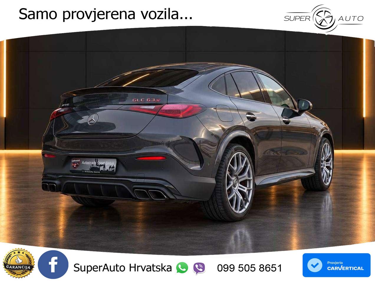 Mercedes GLC Coupe AMG 63 S E PERFORMANCE (680 KS) 4MATIC AMG SPEEDSHIFT MCT 9G